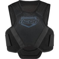 Image of 2702-0272 - Icon Field Armor Softcore Vest 3X-Large - Black