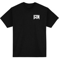 3030-24265 - Icon Mens Adult Blegh T-Shirt Large - Black/Brown/Red/Tan