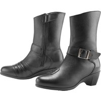 Image of 3403-1186 - Icon Womens Tuscadero Boots Adult 3.5 - Black