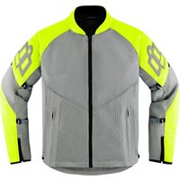 2820-5949 - Icon Mesh AF Jacket 3X-Large - Grey/Hi-Vis Yellow