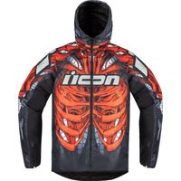 28206683 - Icon Airform Manikr Jacket X-Large - Black/Dark Grey/Light Grey/Red/White