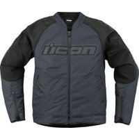 2820-6699 - Icon Overlord3 Jacket Small - Black/Grey