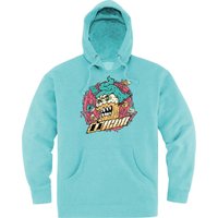 Image of 3050-6874 - Icon Mens Adult Snack Attack Hoodie Medium - Brown/Mint/Pink