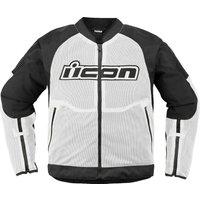 2820-6736 - Icon Overlord3 Mesh Jacket Small - Black/White