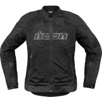 28221582 - Icon Womens Overlord3 Mesh Jacket Large - Black