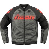 2820-6712 - Icon Overlord3 Magnacross Jacket Small - Black/Dark Grey