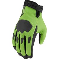Image of 3301-4371 - Icon Hooligan CE Gloves 3X-Large - Black/Green