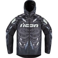 28206669 - Icon Airform Manikr Jacket Medium - Black/Dark Grey/Light Grey/White