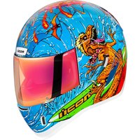 Image of 0101-14791 - Icon Airform Dino Fury Helmet Medium - Blue