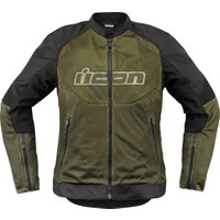 28221586 - Icon Womens Overlord3 Mesh Jacket Small - Black/Green