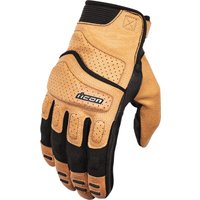Image of 3302-0927 - Icon Womens Superduty3 Gloves Large - Black/Tan