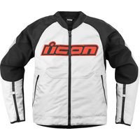 2820-6694 - Icon Overlord3 Jacket Medium - Black/White