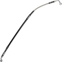 K02-2-038/P - Moose Racing Stainless Steel Braided Brake Hose For Kawasaki KX250 2025-2026 Rear