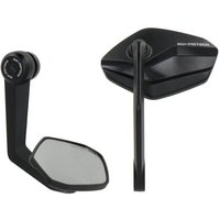 MIR.08.866.10000 - SW Motech Mirror End Bars For Kawasaki Z 650 2017-2024 - Anodized Black