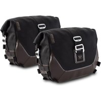 BC.HTA.07.968.20000 - SW Motech Legend Side Pannier Bag LC Set For BMW R 12 Nine T 2024-2025 - Black/Brown
