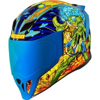 Image of Icon Airflite Bugoid Blitz Helmet - Blue