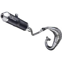 3259B - LeoVince X-FIight Black Edition Full Exhaust System For Beta RR 50 2012-2022