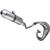 Image of 3281 - LeoVince X-Fight Stainless Steel Full Exhaust System For Rieju MRT 50 Cross 2009-2012