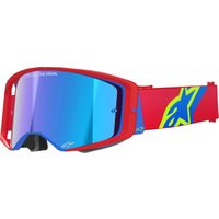 5100325-3055 - Alpinestars Supertech Corp ABS Vision Goggles - Blue/Red