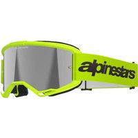 Image of 5103225-5299 - Alpinestars Vision 3 Wordmark Goggles - Yellow Fluo