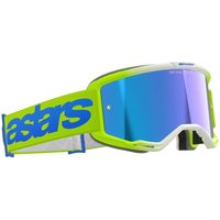 Image of 5102125-5007 - Alpinestars Vision 5 Blaze Goggles - Blue/Lime/White
