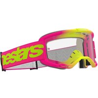 Image of 5103125-3121 - Alpinestars Vision 5 Wordmark Goggles - Pink/Yellow