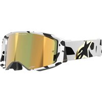 Image of 5100325-2044 - Alpinestars Supertech Corp ABS Vision Goggles - Gold/White