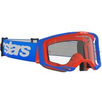 Image of 5101225-7301 - Alpinestars Vision 8 Wordmark Goggles - Blue/Orange/White