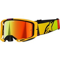 Image of 5101625-5023 - Alpinestars Vision 8 Corp Goggles - Pink/Yellow