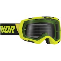 2601-2965 - Thor Regiment Goggles - Black/Lime