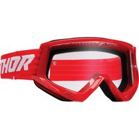 2601-2709 - Thor Combat Racer Goggles - Red/White