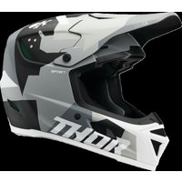 Image of 0110-8759 - Thor Reflex Sport Carbon Brave MIPS Helmet Medium - Grey/White