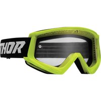 2601-3050 - Thor Youth Combat Racer Goggles - Black/Flo Acid