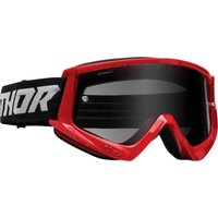 2601-2697 - Thor Combat Sand Racer Goggles - Grey/Red