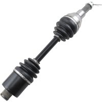 Image of LM6-PO-8-302 - Moose Racing Complete Axle Kit For Polaris 455 4X4 2000-2001 Fits Rear Left Or Right - Black/Chrome