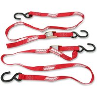 Image of 3920-0295 - Moose Racing Heavy Duty Tie Down Straps Set (183cm) - Red