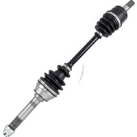 Image of LM6-KW-8-303 - Moose Racing Complete Axle Kit For Kawasaki KAF 400 4X4 2007-2016 Fits Front Left Or Right - Black/Chrome