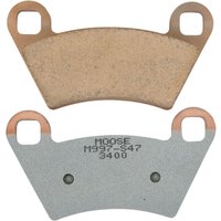 M997-S47 - Moose Racing XCR Sintered Brake Pads For Polaris Brutus 900 4X4 2015-2016 Fits Rear