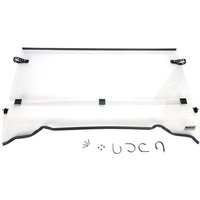 LEMA100-0012 - Moose Racing Full Folding Windshield For Polaris Ranger 500 2X4 2004-2008 - Clear