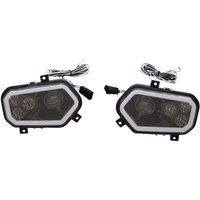 Image of 100-3373-PU - Moose Racing LED Headlight for UTV For Polaris Sportsman 850 4X4 2016-2017 Front