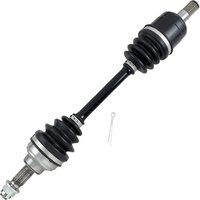 LM6-HO-8-201 - Moose Racing Complete Axle Kit For Honda TRX400 FA 2004-2007 Front Right - Black/Chrome