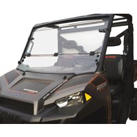 LEMA100-0041 - Moose Racing Hard Coated Full Folding Windshield For Polaris Ranger 570 4X4 2016-2017 - Clear