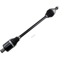 POL-6043HD - Moose Racing Heavy Duty CV Axle Kit For Polaris RZR XP 1000 4X4 2014-2017 Fits Rear Left Or Right - Black/Chrome