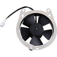 Image of Z2020 - Moose Racing Hi-Performance Cooling Fan For Yamaha YFM 350 4X4 2012-2013 - Black/Silver