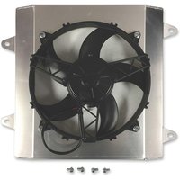 Image of Z2028 - Moose Racing Hi-Performance Cooling Fan For Yamaha YXZ 1000 R 2016-2019 - Black/Silver