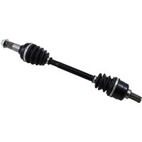 Image of LM6-YA-8-357 - Moose Racing Complete Axle Kit For Yamaha YFM 700 4X4 2024-2025 Fits Rear Left Or Right - Black/Chrome