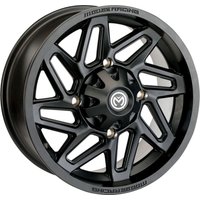 361MO127110MB4 - Moose Racing 361X Wheel For Kawasaki KVF650 I 4X4 2006-2014 Front 12x7" - Black