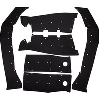 44-7500 - Moose Racing Fender Flares For Yamaha YXE 1000 2022-2024 Fits Front Or Rear - Black