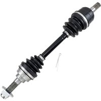 LM6-KW-8-300 - Moose Racing Complete Axle Kit For Kawasaki KLF 400 4X4 1993-1999 Fits Front Left Or Right - Black/Chrome