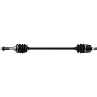KAW-7019 - Moose Racing Standard CV Axle For Kawasaki KAF 1000 4X4 2018-2025 Fits Front Left Or Right - Black/Chrome